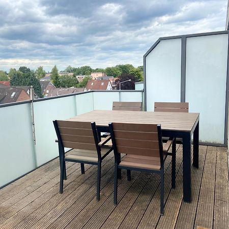 Apartmán Micasa Ol - Modernes Penthouse - Stellplatz - Kueche - Wlan - Dachterrasse Oldenburg Exteriér fotografie