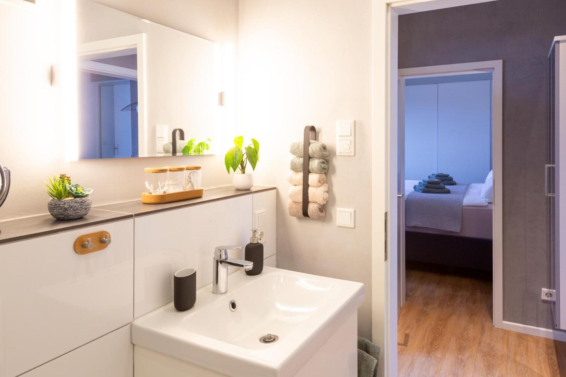 Apartmán Micasa Ol - Modernes Penthouse - Stellplatz - Kueche - Wlan - Dachterrasse Oldenburg Exteriér fotografie